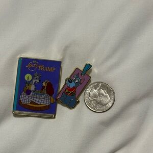 Disney Gold Enamel Pin Set